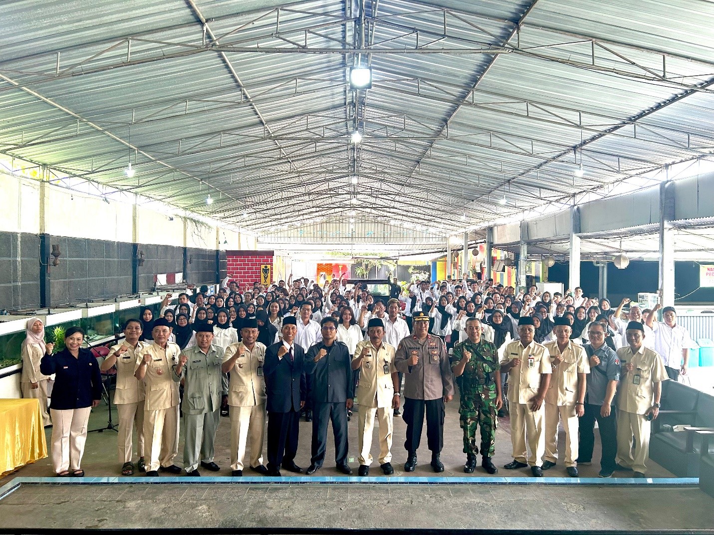 Pelantikan PTPS di Kecaatan Sukorejo